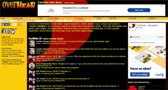 Desktop Screenshot of overhear.com